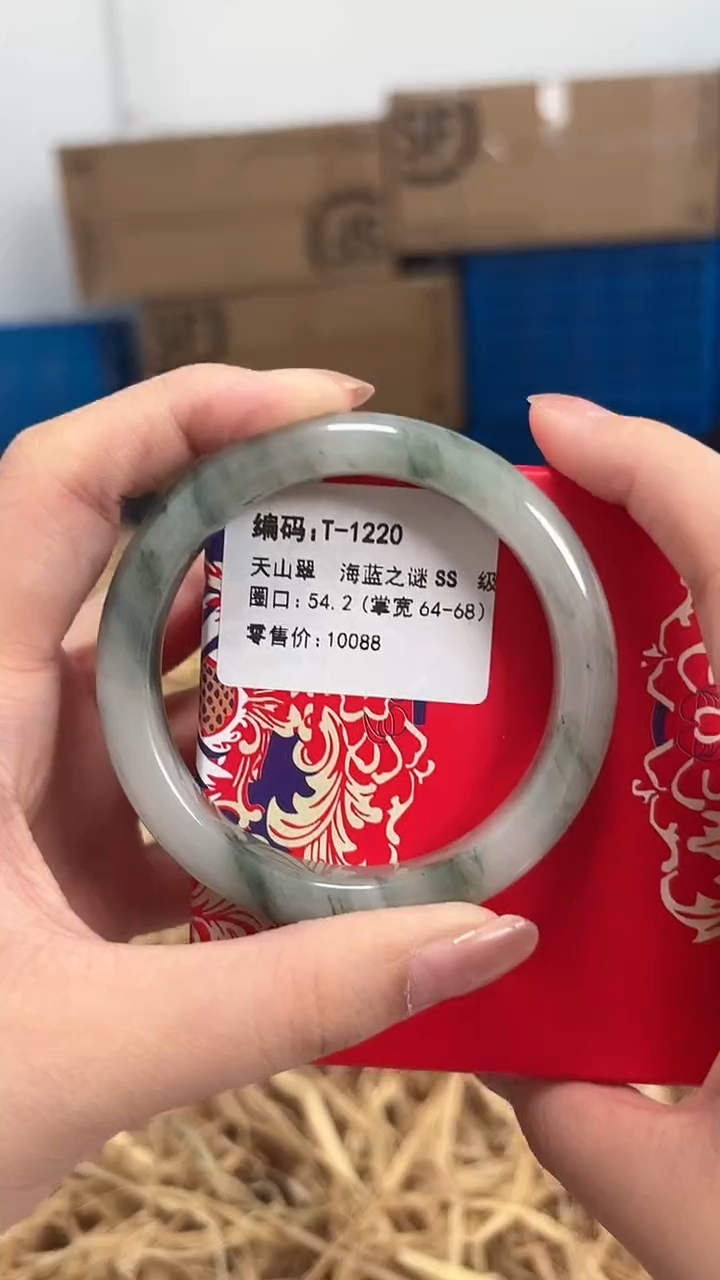 未镶嵌手镯石英质玉T-1220