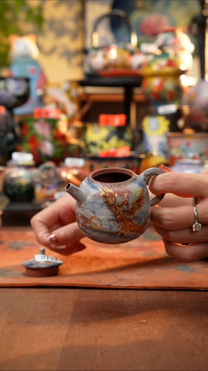 瓷片景德镇手工手绘732