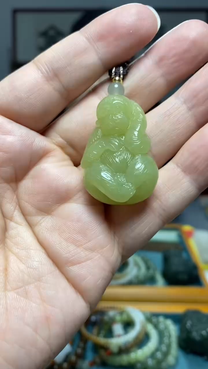 颈饰未镶嵌和田玉27