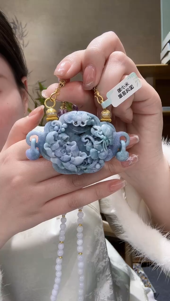 【闪购商品】翡翠颈饰未镶嵌吊坠