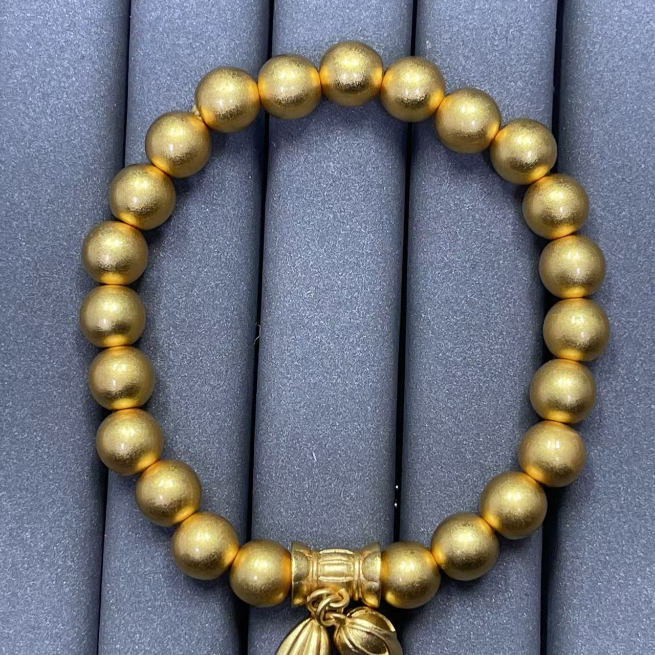 宝阁甄选黄珠单圈手串227