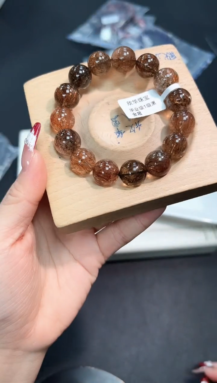 【闪购商品】水晶手串未镶嵌18G多样性发其一/1条默认微瑕