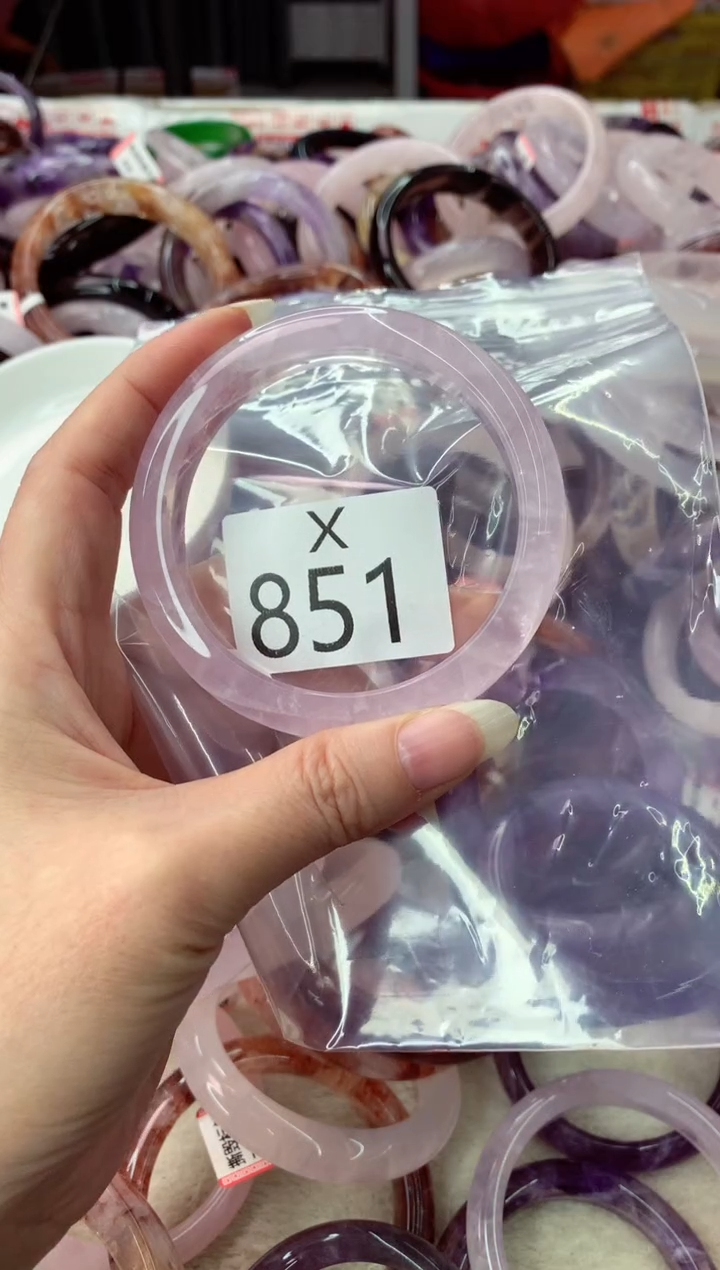 未镶嵌手镯水晶X851-60