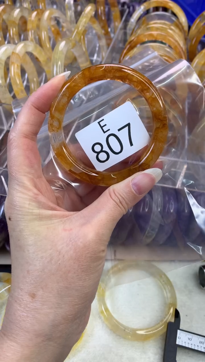 【闪购商品】水晶水晶手镯E未镶嵌807-55