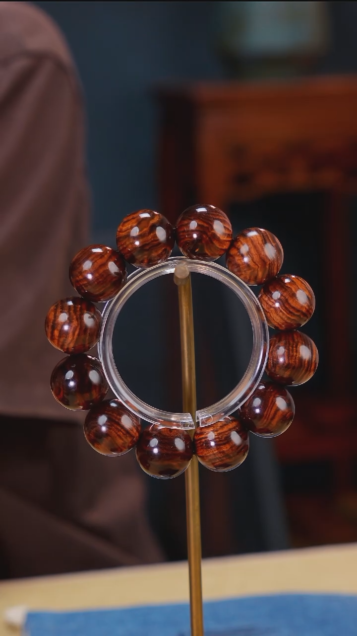 手串/手链黄花梨/降香黄檀钓**鱼海南黄花梨紫油梨老料20