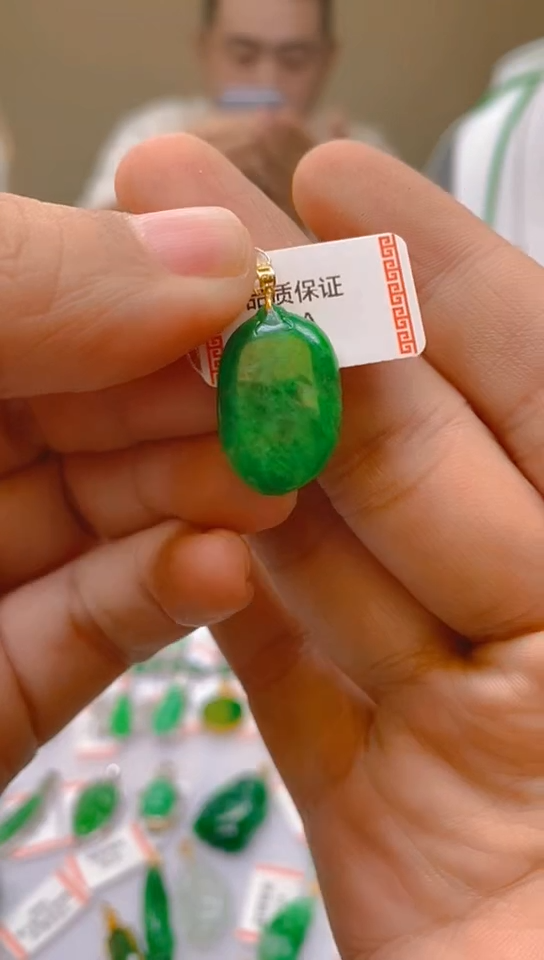 【闪购商品】翡翠颈饰18K金镶嵌新号开播，全场乱卖