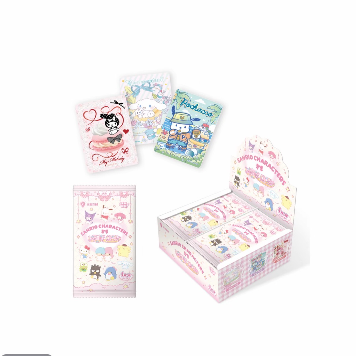 【CC首单】三丽鸥家拍立得卡花漾luck第六弹v1收藏卡牌盲盒（代拆）