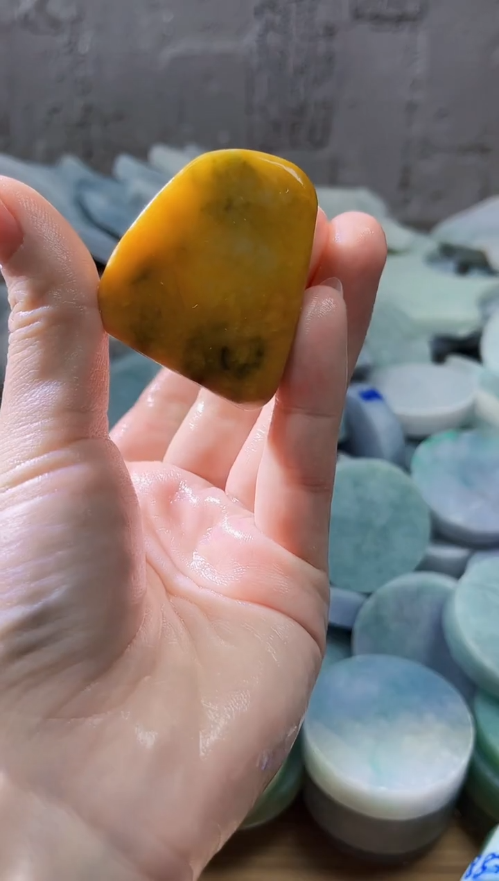 裸石翡翠天然翡翠A货石 南 647