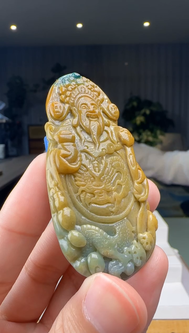 【闪购商品】翡翠吊坠(不含链)未镶嵌XM@@960Q3J12385