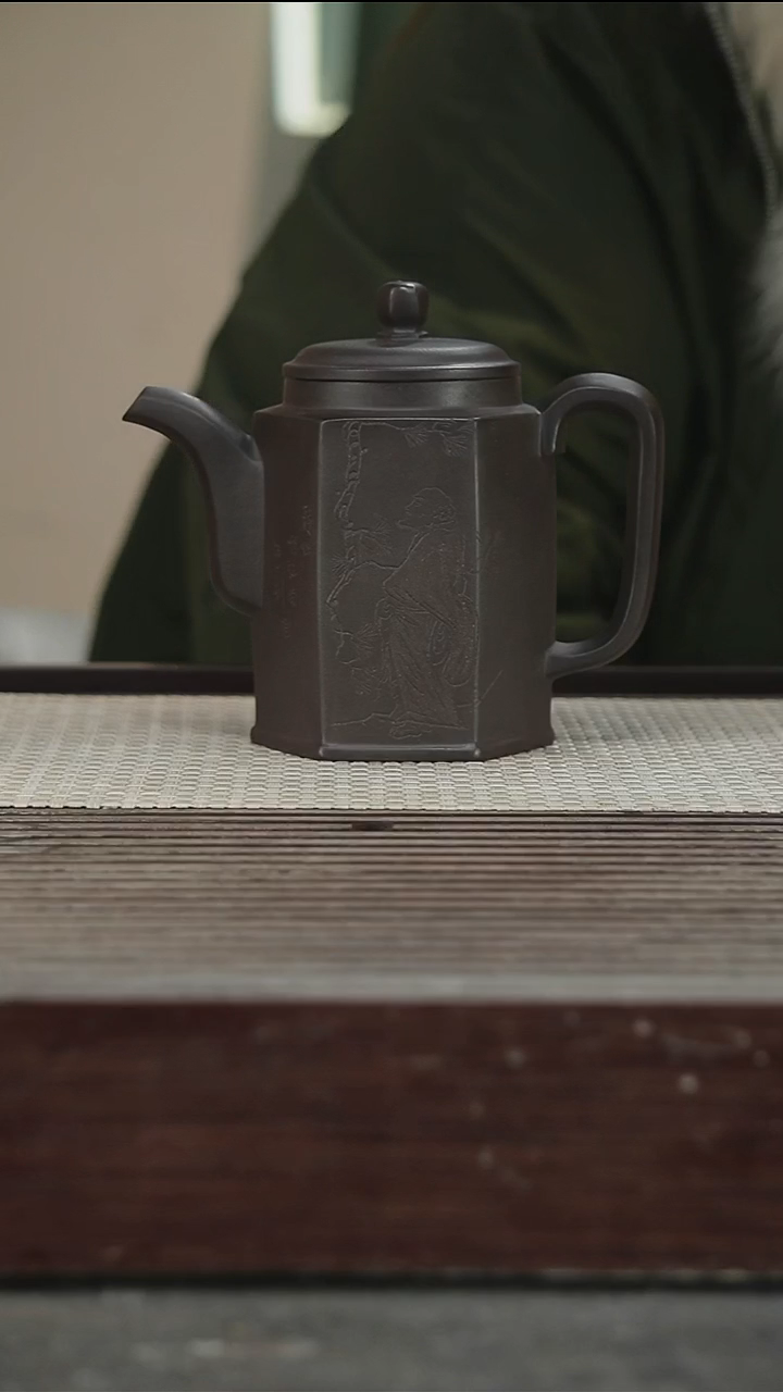 茶壶紫砂34号320CC