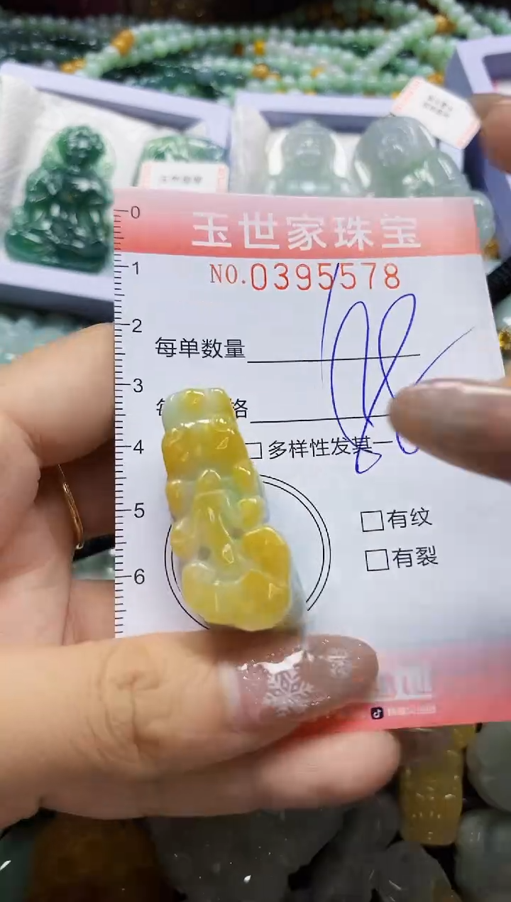 颈饰未镶嵌翡翠闪购0395578