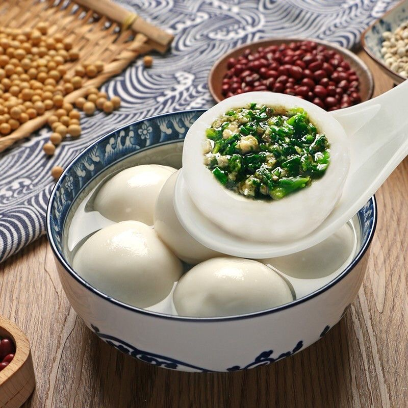 【荠菜2包20个】顺丰常州大汤圆团子袋装荠菜鲜肉大汤圆