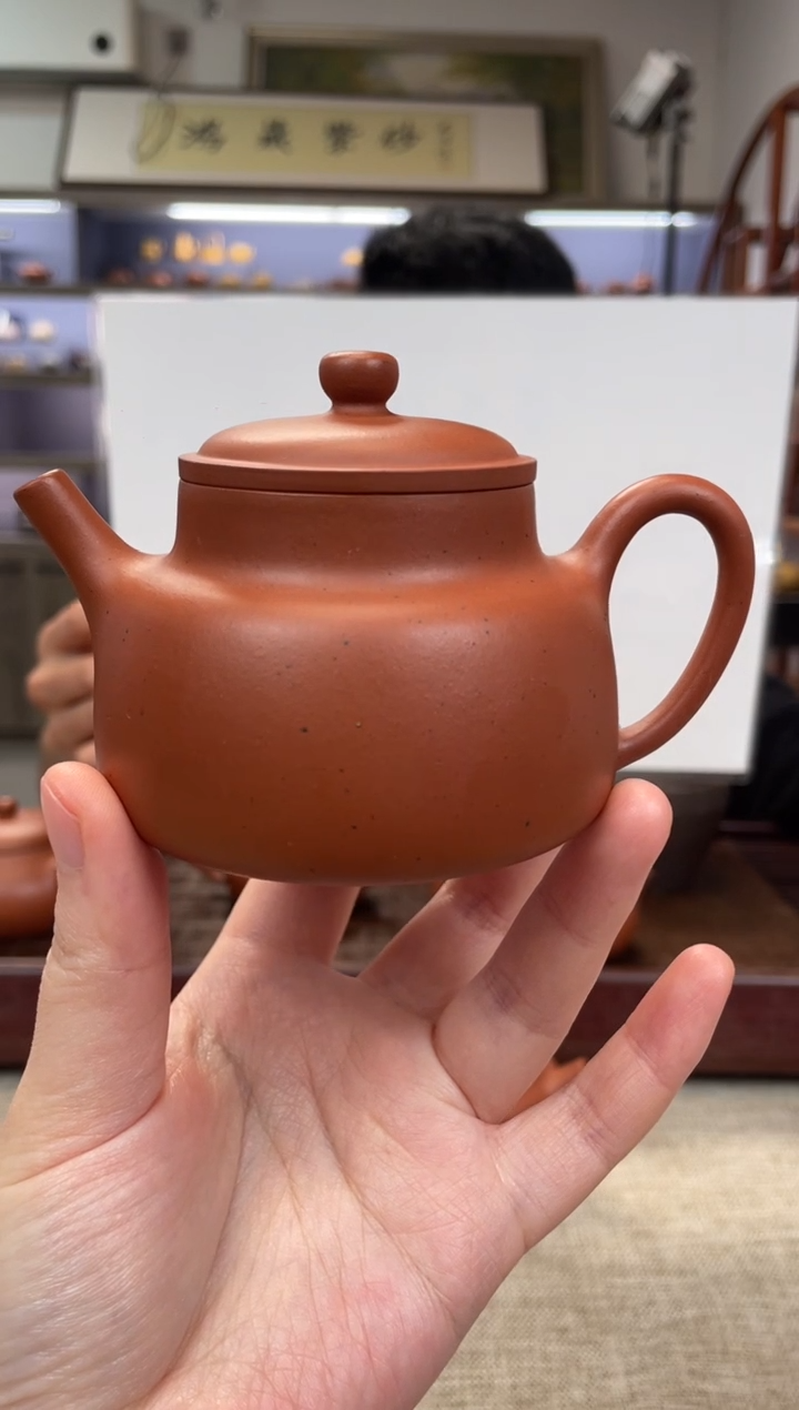 【闪购商品】紫砂茶壶大红泥 言心
