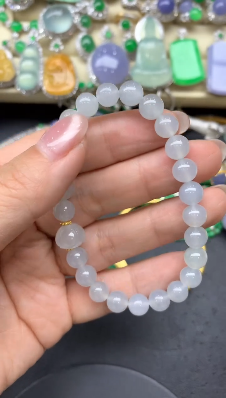 【闪购商品】翡翠手链未镶嵌344中国好珍宝