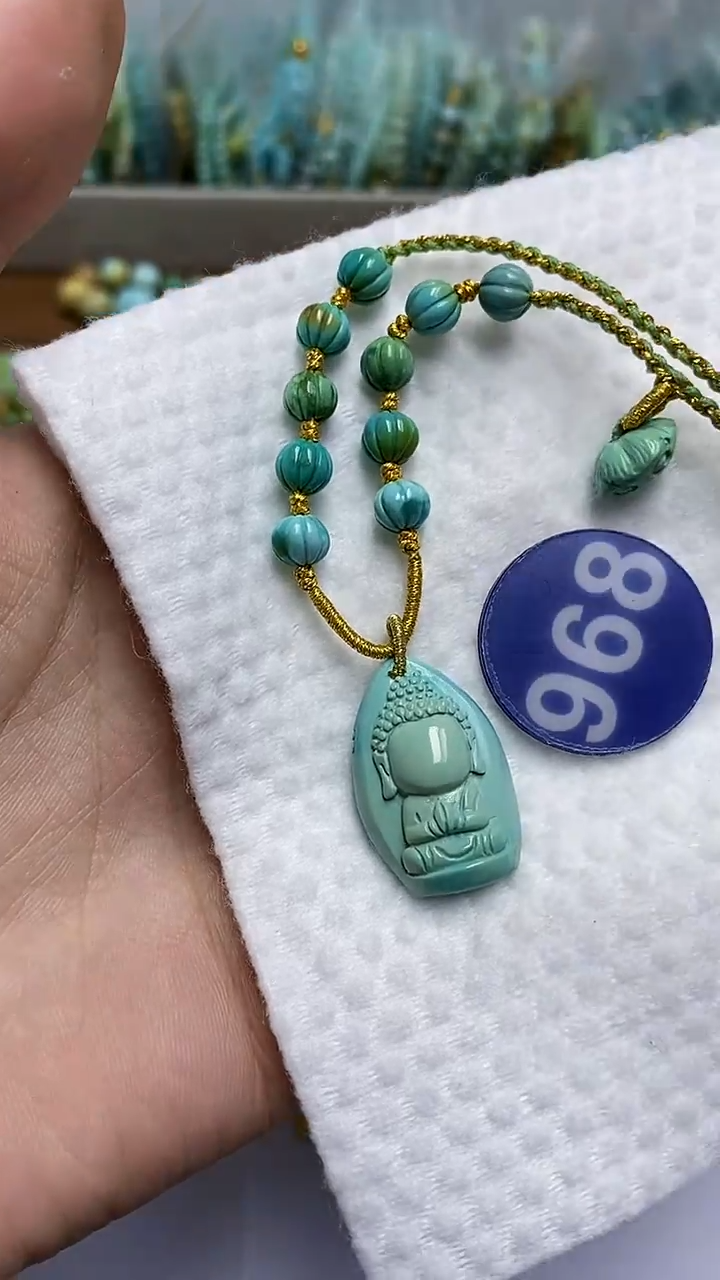 【闪购商品】绿松石项链未镶嵌968