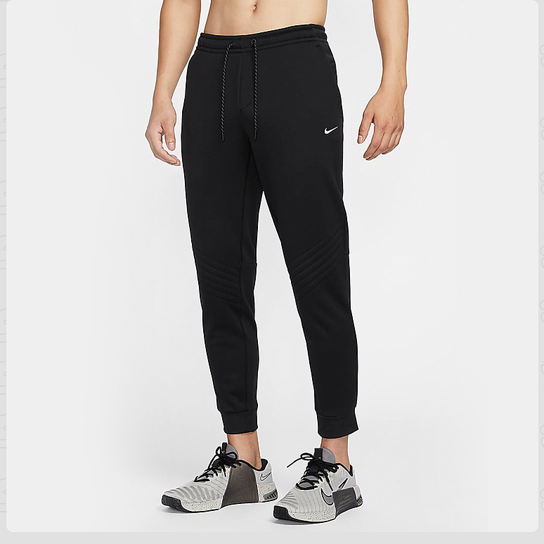 NIKE/耐克THRMA男子百搭运动休闲针织束脚长裤卫裤FZ1110010