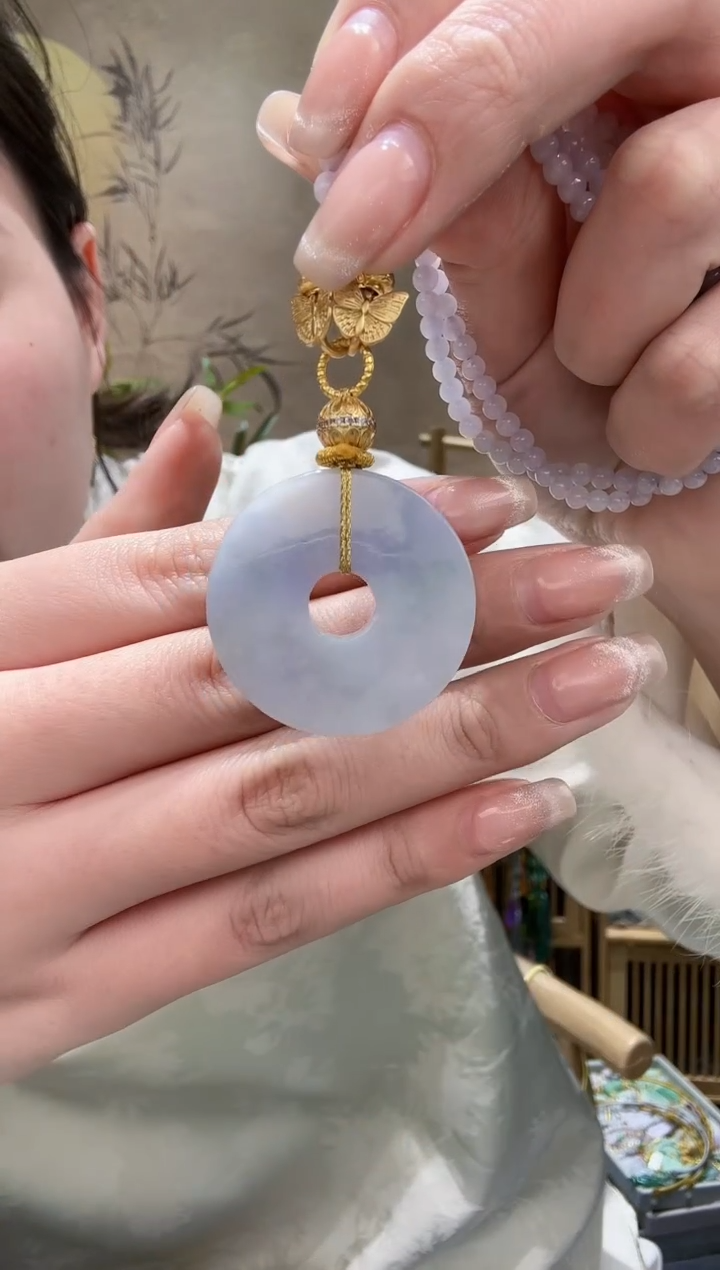 【闪购商品】翡翠颈饰未镶嵌吊坠