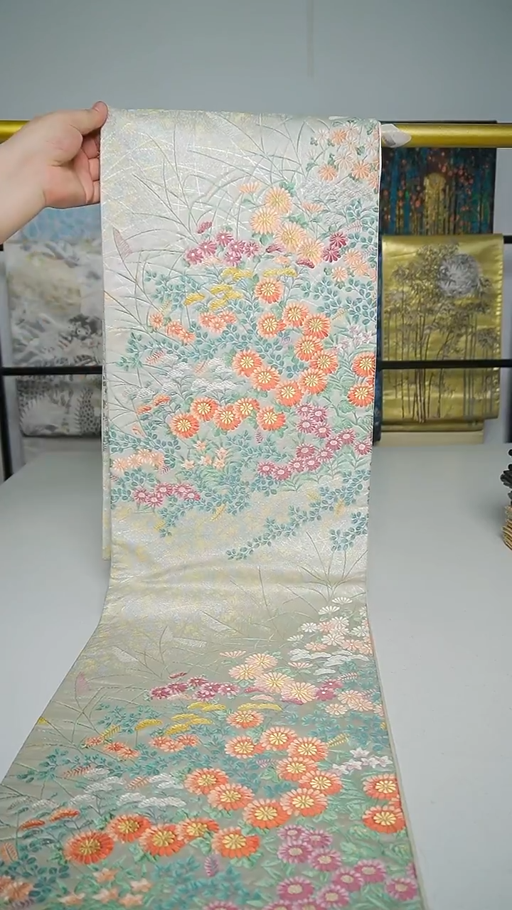 织绣织锦7六通花卉