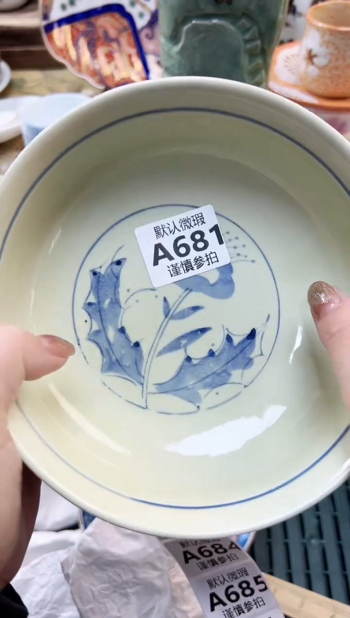 瓷片素**颜 681                 