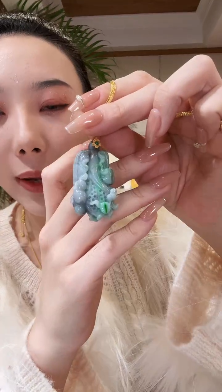 【闪购商品】翡翠颈饰未镶嵌国风