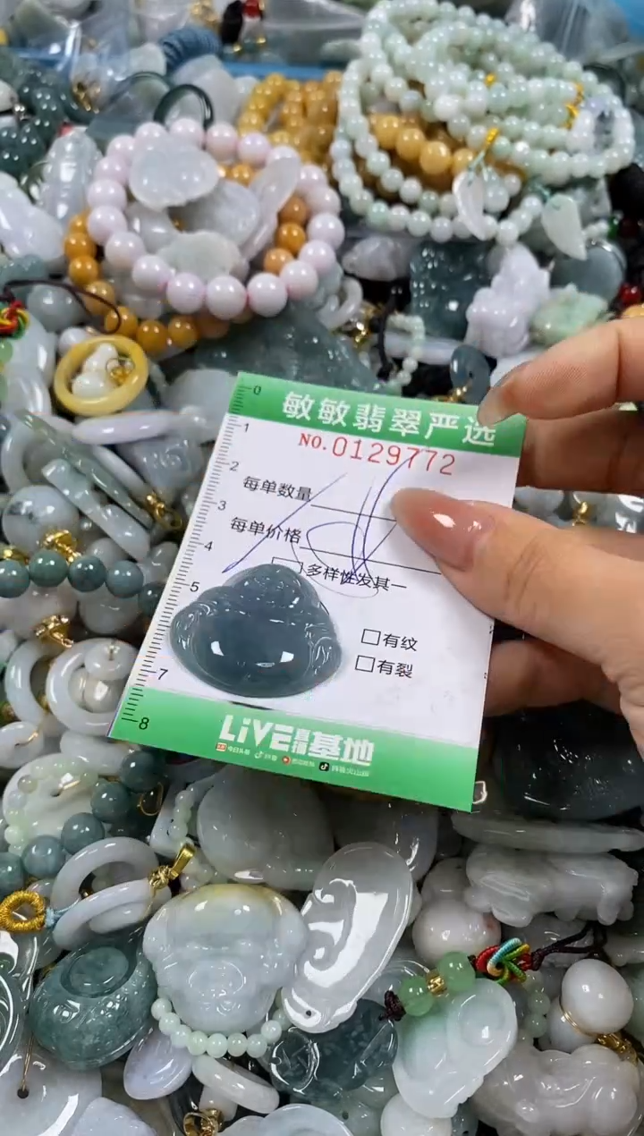 【闪购商品】翡翠颈饰未镶嵌闪购0129772多样性发其一