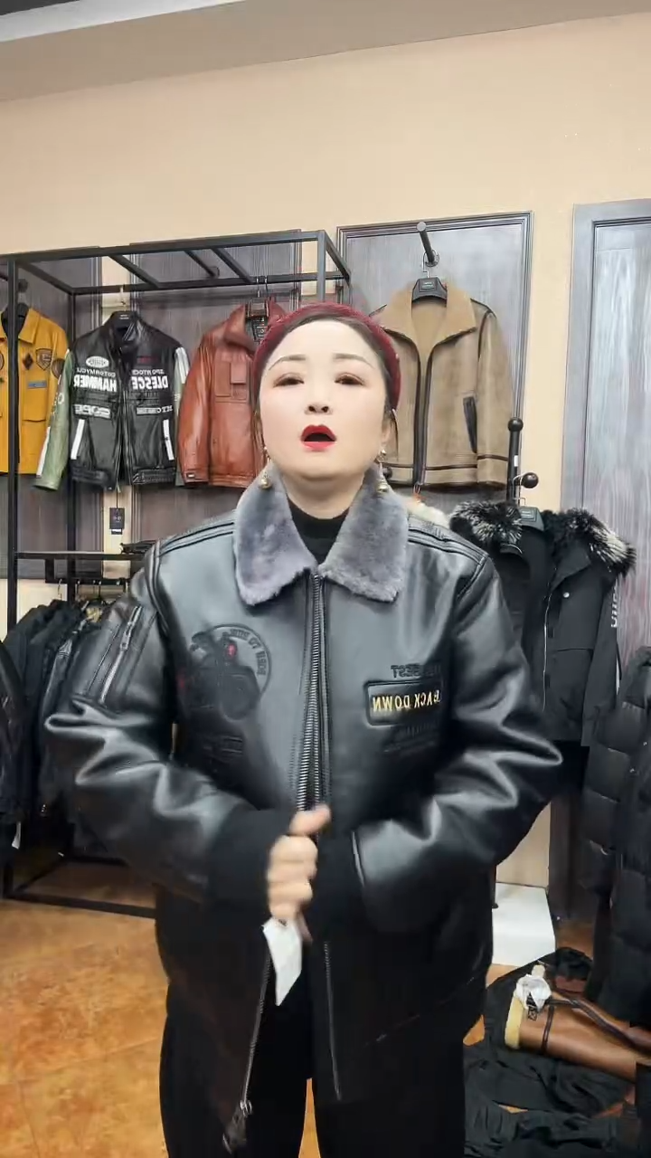 羊皮皮毛一体145-160斤