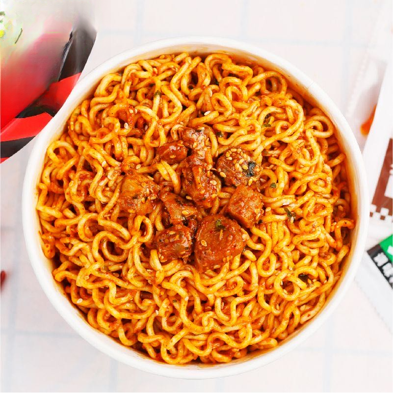 【新疆贝姐】双面块菌菇牛肉/ 辣子鸡丁/ 肉沫豆角盖浇面172g*1桶