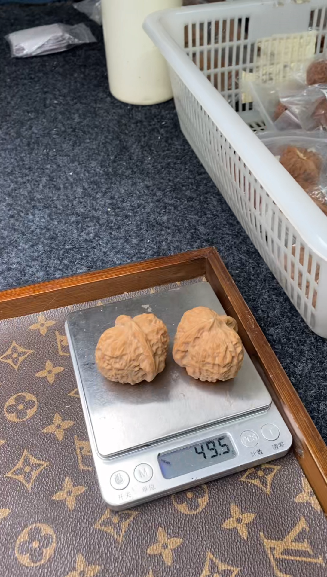 把件文玩核桃B108号41尺南瓜墩