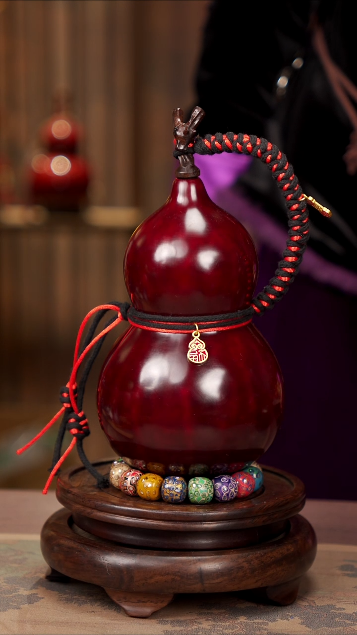 【闪购商品】91易林高端工艺大漆酒葫芦--288