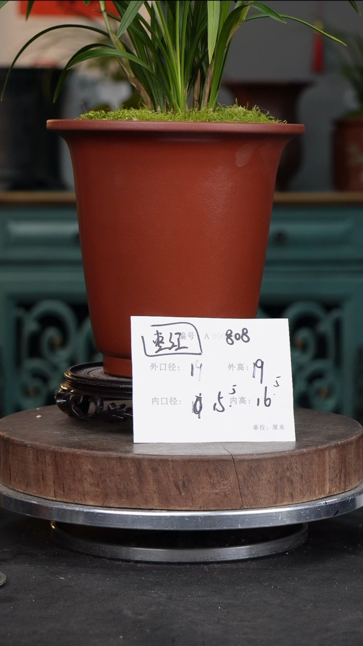 【闪购商品】紫砂花盆808+s紫砂花盆
