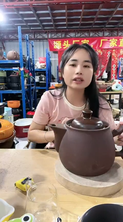 3401瑕疵5.0紫砂养生壶带盖