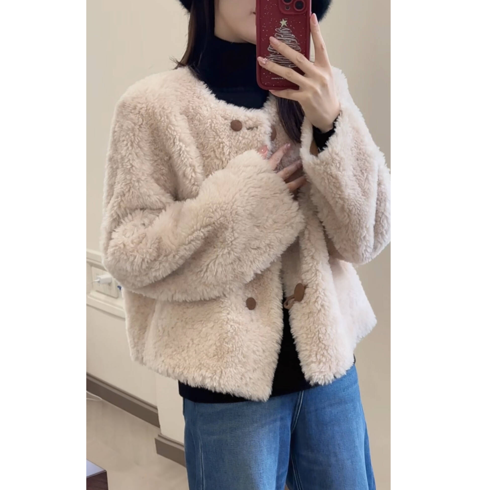 Y.M | 伯克利小香 100%绵羊毛高级精致千金感冬日小香风外套5122