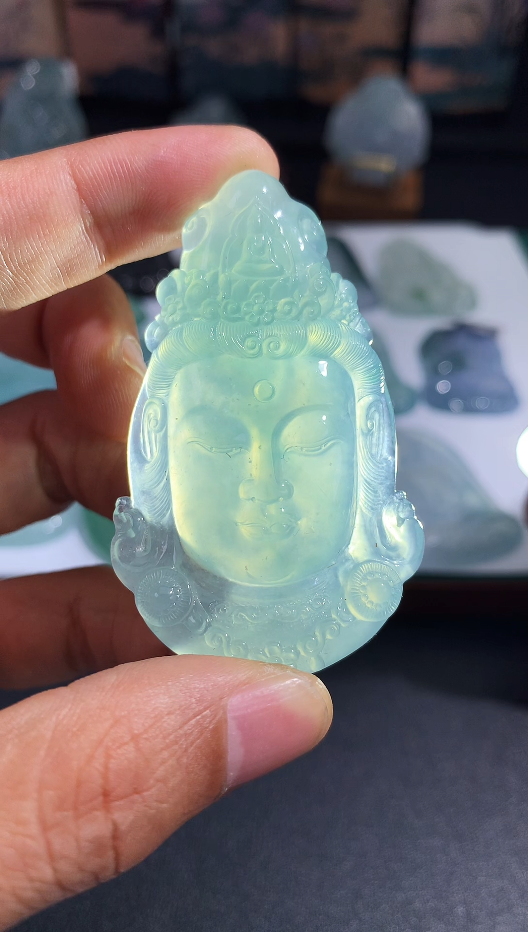 【闪购商品】翡翠颈饰未镶嵌天然A货翡翠 定制翡翠 定金