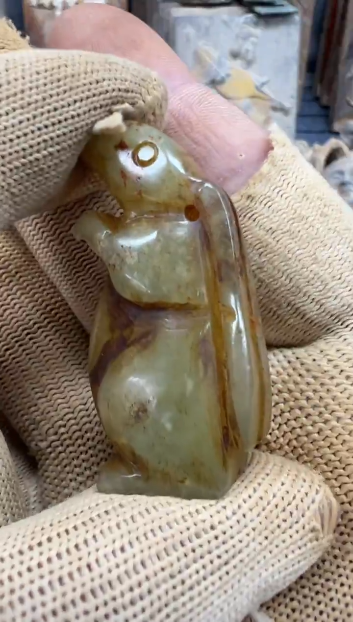 未镶嵌和田玉（糖玉）挂件11111