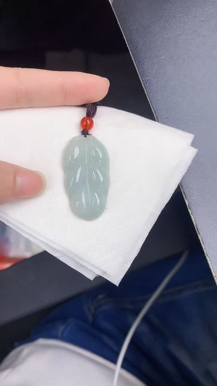 颈饰未镶嵌翡翠天然缅甸A货百元以上9元证书费自理