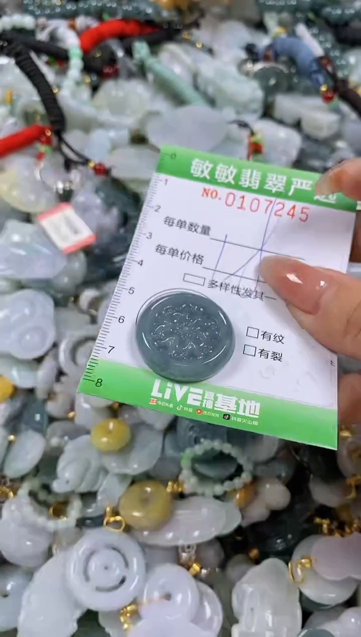 【闪购商品】翡翠颈饰未镶嵌闪购0107245