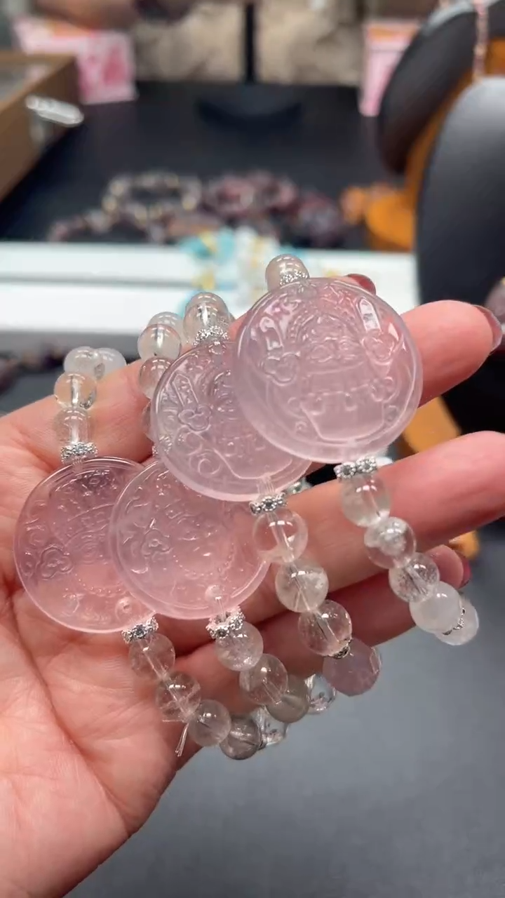 【闪购商品】水晶颈饰未镶嵌【百晶灵儿】天然水晶定制款多样性发一