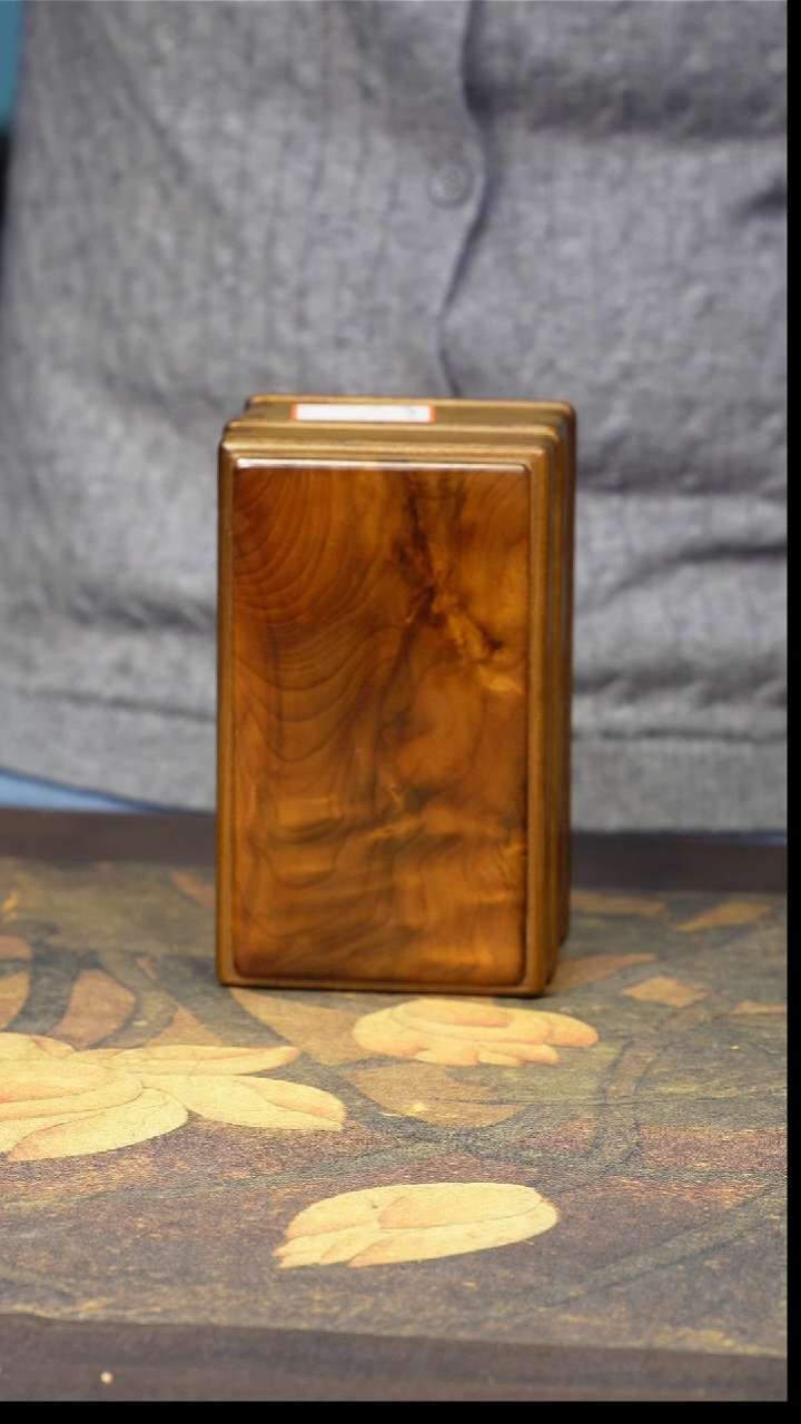 金丝楠首饰盒茶叶盒天地盖金丝楠【3】