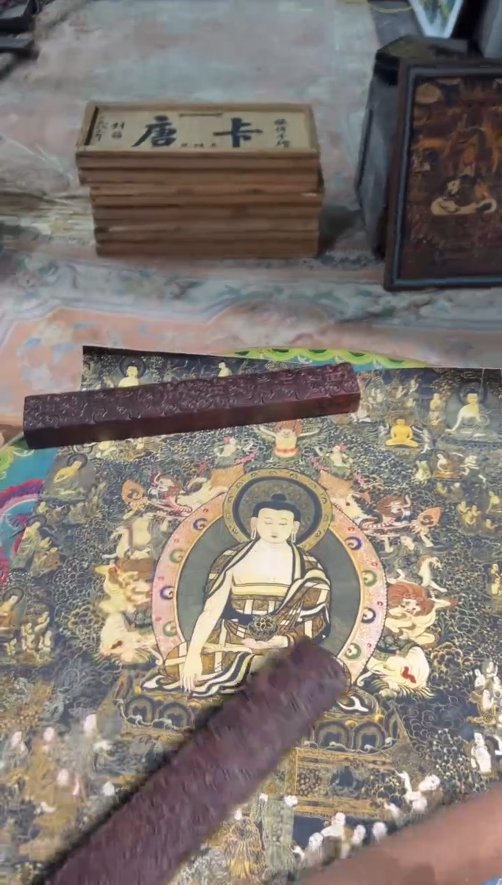 卷轴画卷轴画奥奥的唐卡