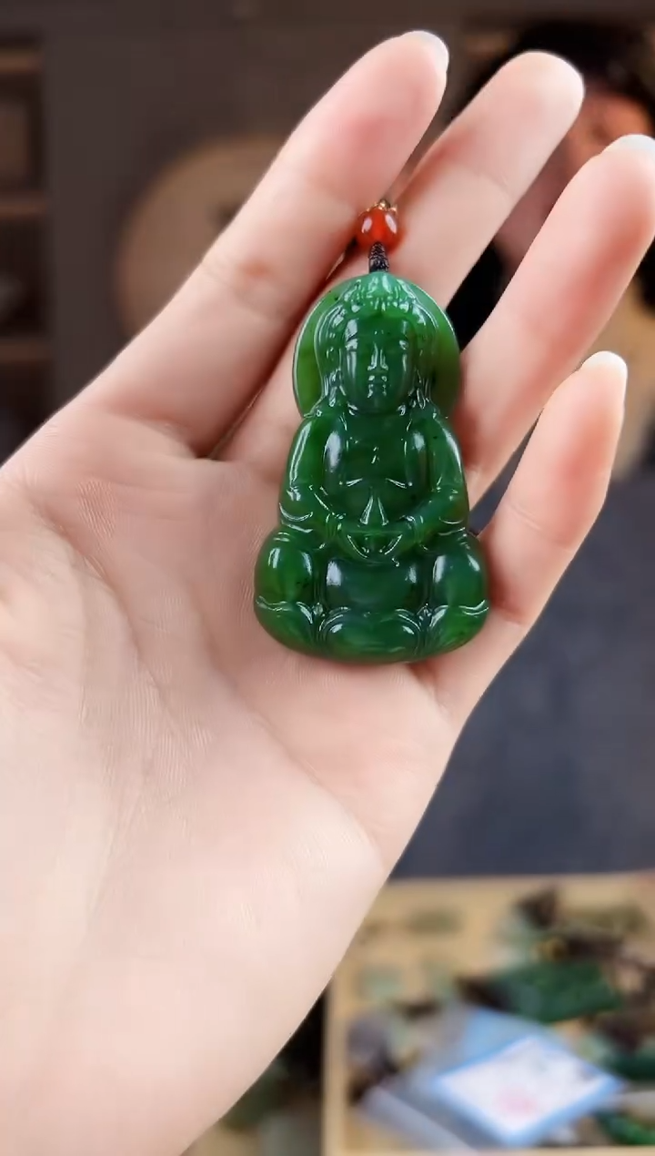 颈饰未镶嵌和田玉拍一发一，多样性发货