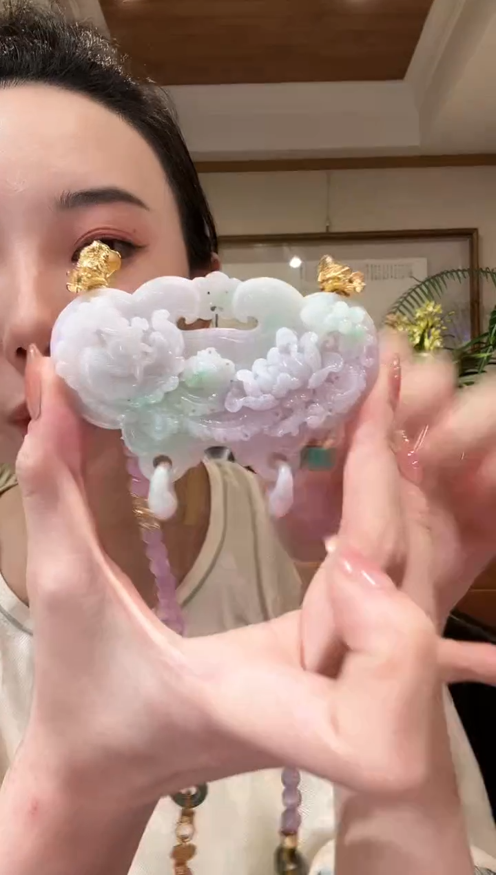 【闪购商品】翡翠颈饰未镶嵌国风