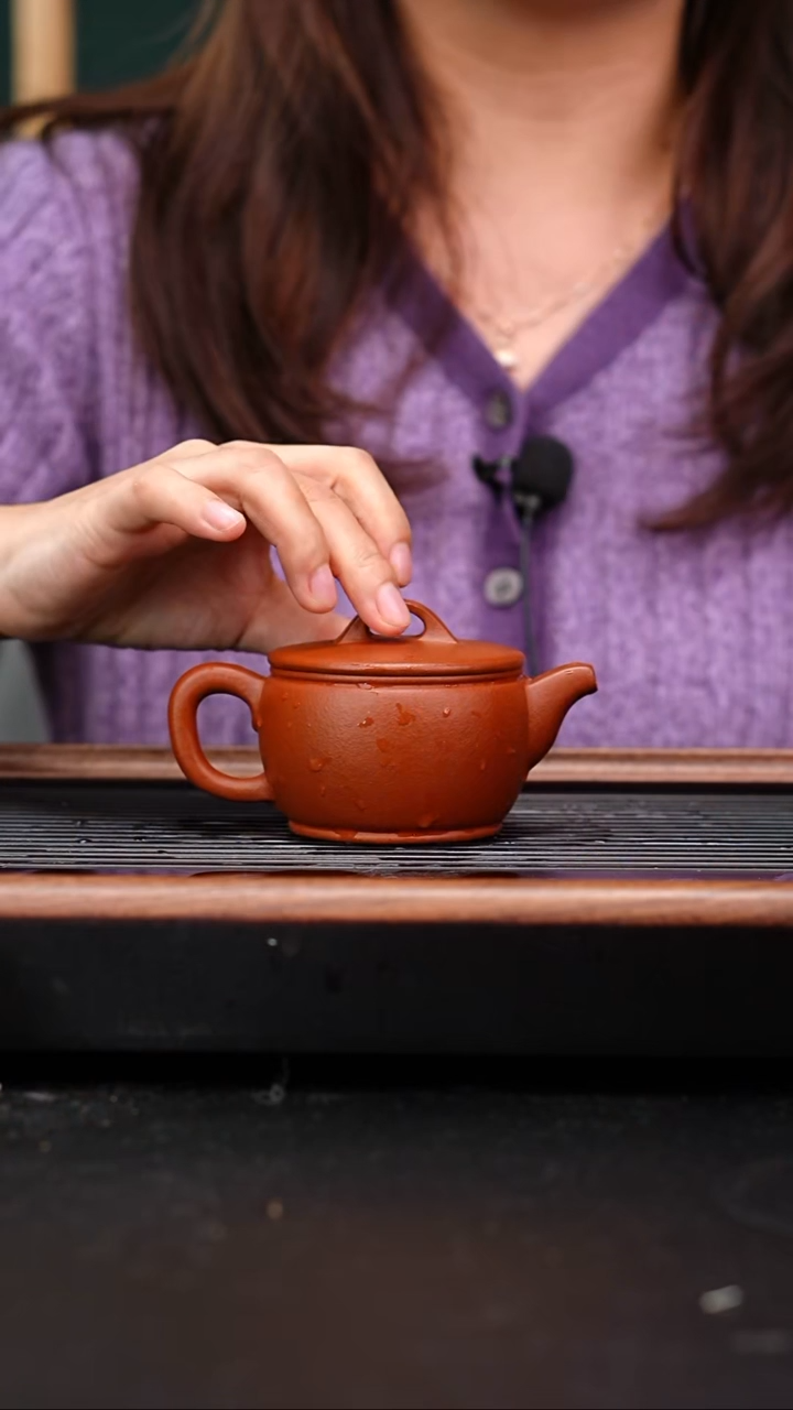 茶壶紫砂黄龙山朱泥汉瓦140
