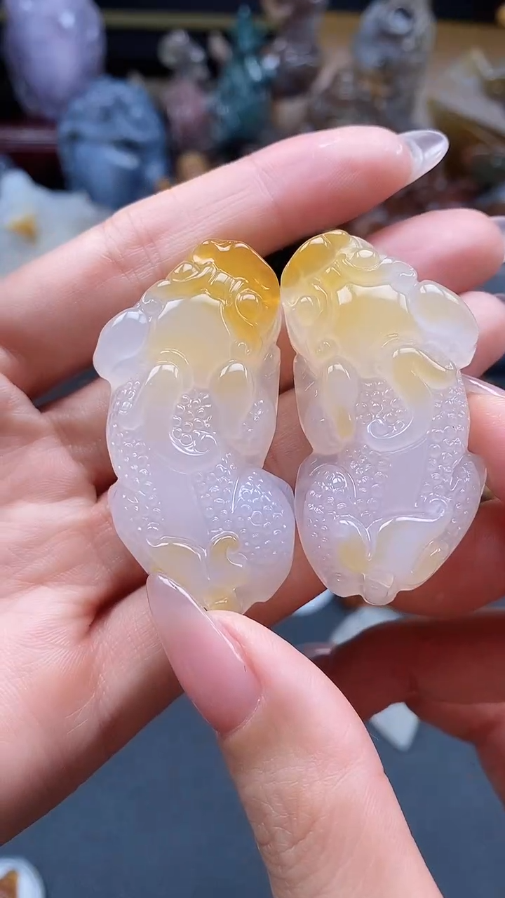 【闪购商品】玛瑙/玉髓颈饰未镶嵌dd