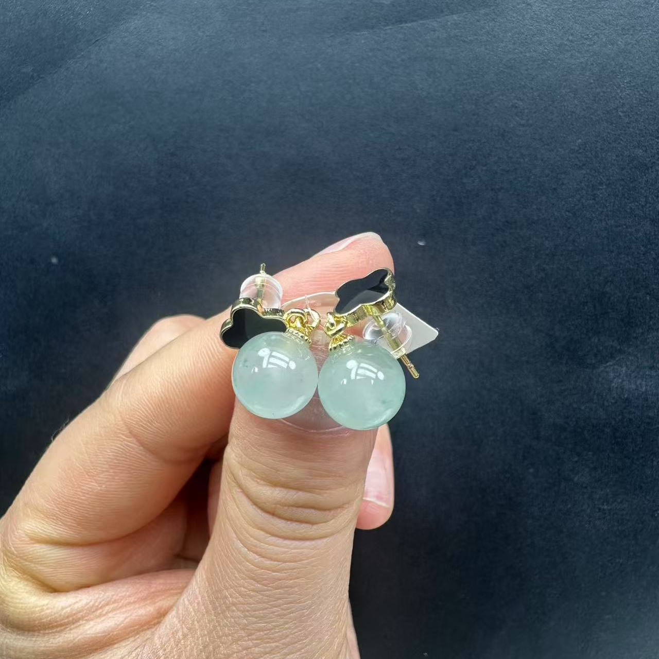 天然独龙玉冰飘花