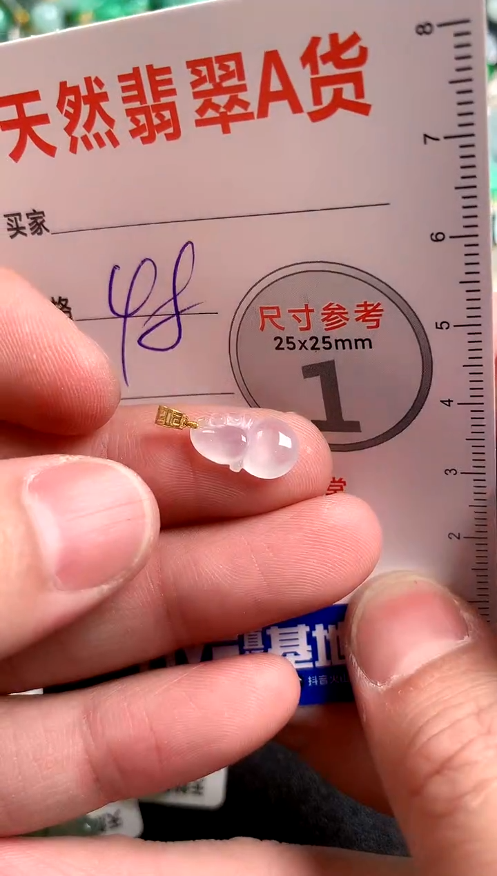 【闪购商品】翡翠颈饰18K金镶嵌14009195