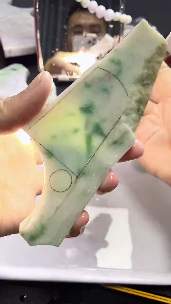 裸石翡翠缅甸A货【海】A81