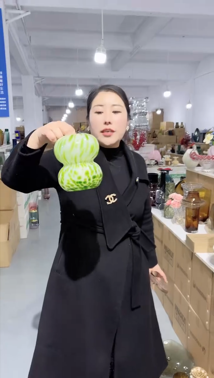 【闪购商品】玻璃XX-绿葫芦