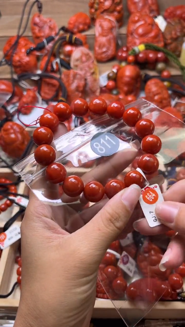 【闪购商品】南红玛瑙珠宝奇石未镶嵌811-14+