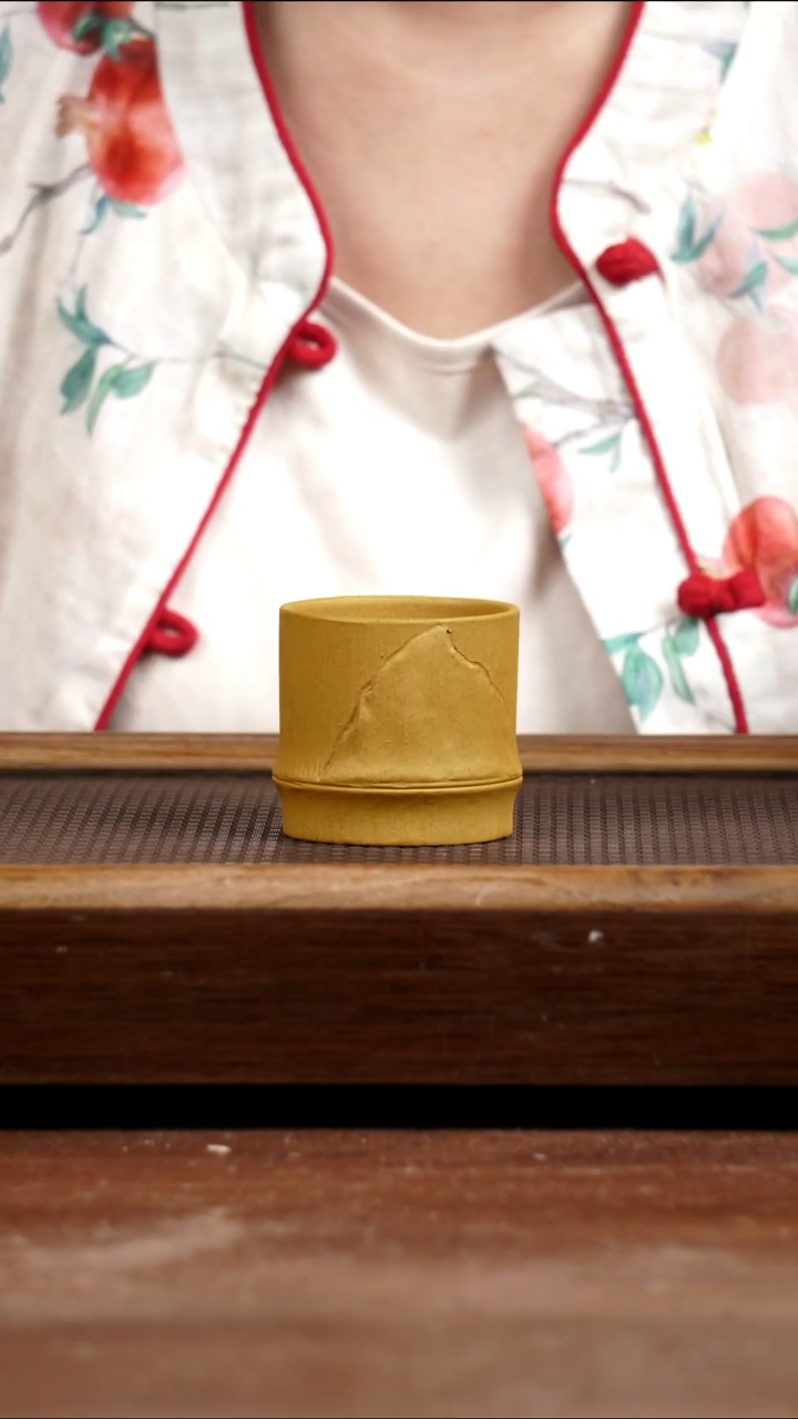 茶壶紫砂黄金段杯子