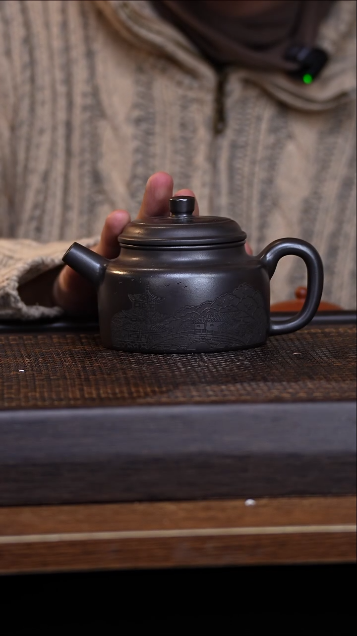 茶壶紫砂宜兴手工原矿紫砂壶001